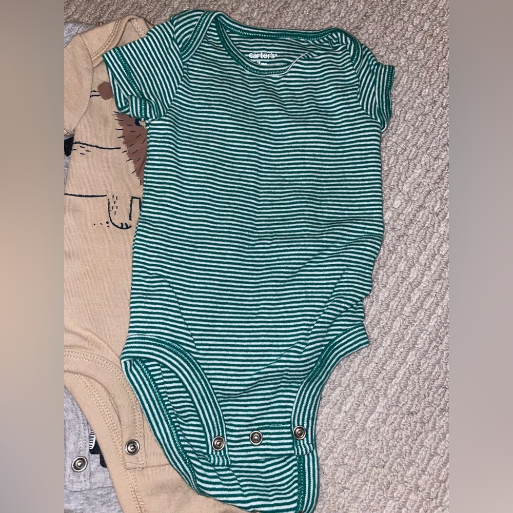 15 Carters Boys 3M Onesies - Picture 9 of 16